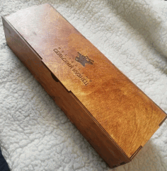Laser Cut Knife Box 320x100x70mm Plywood 3mm Free Vector File