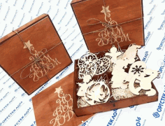 Laser Cut Korobka Shkatullka Free Vector File