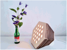 Laser Cut Lamp Egoist Free Vector File