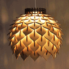 Laser Cut Lamp Free Vector File