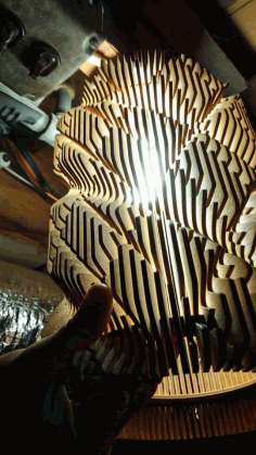 Laser Cut Lamp Lava 3 4mm Free Vector File