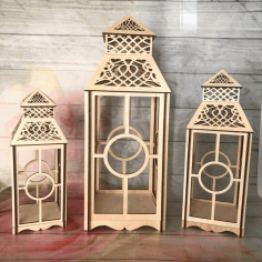Laser Cut Lamps Free Vector File