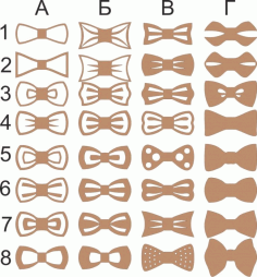 Laser Cut Layout For Butterflies For Photosets Free Vector File