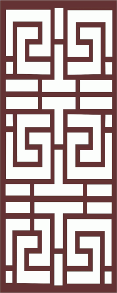 Laser Cut Living Room Jali Floral Seamless Free DXF File