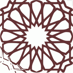 Laser Cut Living Room Jali Separator Seamless Pattern Free DXF File