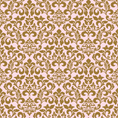Laser Cut Living Room Seamless Separator Floral Lattice Stencil Panel Free DXF File