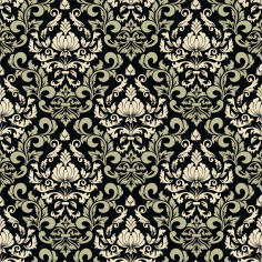 Laser Cut Living Room Seamless Separator Floral Lattice Stencil Pattern Free DXF File