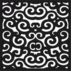 Laser Cut Mdf Jali Geometric Design Pattern Free Vector File