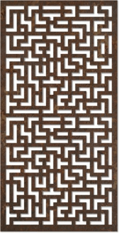 Laser Cut Mdf Jali Geometric Design Pattern Free DXF File