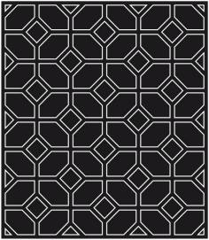 Laser Cut Mdf Jali Geometric Screen Design Free Vector File