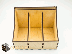 Laser Cut Mdf Sweet Box Free DXF File
