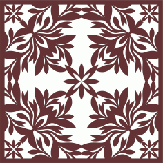 Laser Cut Modern Privacy Partition Indoor Panel Jali Design Free DXF File