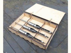 Laser Cut Mortiser Chisel Box Free DXF File