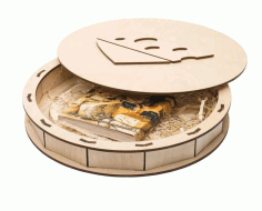 Laser Cut Packaging Box Free DXF File