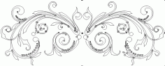 Laser Cut Pattern Design 0025 Free DXF File