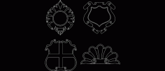 Laser Cut Pattern Design 0808 Free DXF File