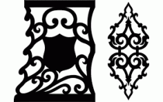 Laser Cut Pattern Design 0815 Free DXF File