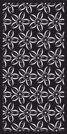 Laser Cut Pattern Design Vector Free DXF File