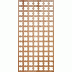 Laser Cut Pattern Unframed Grill 300 v58 Free DXF File