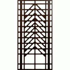 Laser Cut Pattern Unframed Grill 300 v81 Free DXF File