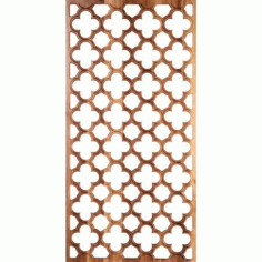 Laser Cut Pattern Unframed Grille 300 v39 Free DXF File