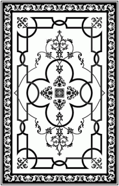 Laser Cut Patterns And Stencils For Etching Free DXF File