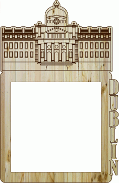 Laser Cut Photo Frame Dublin Free DXF File