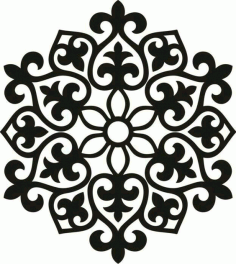 Laser Cut Placemats Free DXF File