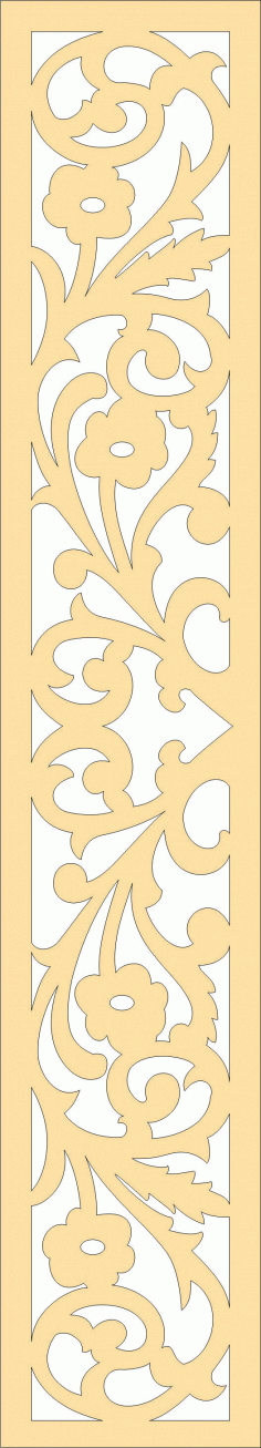 Laser Cut Privacy Partition Indoor Panels Lattice Room Divider Free DXF File