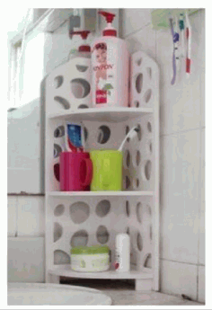 Laser Cut Rack Shelf For Bathrooms Free Vector File