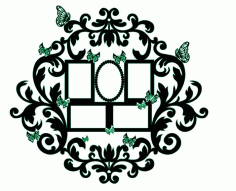 Laser Cut Ramka Free Vector File