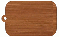 Laser Cut Rectangular Wooden Label Personalized Custom Wood Name Tag Gift Tags Free Vector File