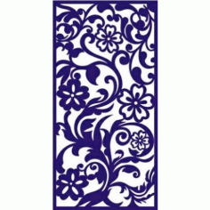Laser Cut Screen Free DXF File