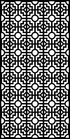 Laser Cut Seamless Design Pattern Free DXF File