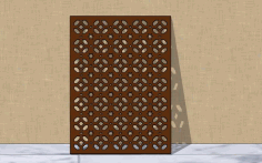 Laser Cut Seamless Grill Design Free Vector File