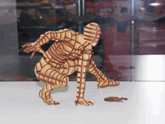 Laser Cut Spiderman 3d Puzzle Free Vector File