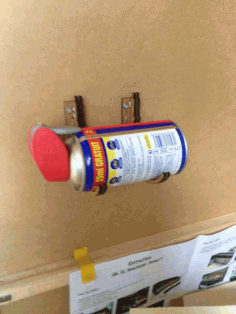 Laser Cut Spray Can Holder 3mm Free Vector File