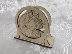 Laser Cut Standing Napkin Holder 2020 Free Vector File