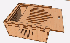 Laser Cut Storage Organizer Jewelry Box Ornaments Wooden Gift Box Free Vector File, Free Vectors File
