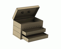 Laser Cut Tool Box Free DXF File