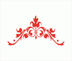 Laser Cut Traditional Pattern Style Free DXF File