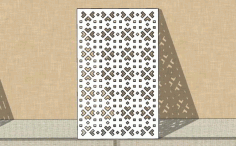 Laser Cut Wall Panels Jali Design Abstract Geometric Seamless Grill Panel Free Vector File