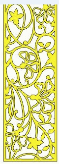 Laser Cut Wall Separator Free DXF File