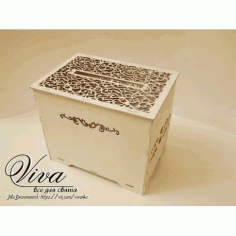 Laser Cut Wedding Favor Box Vectors Free Vector File