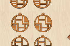 Laser Cut Wood Earrings Templates For Women Jewelry Free Vector File