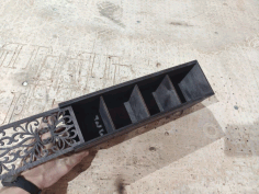Laser Cut Wooden Box Four Compartment With Sliding Lid Free Vector File, Free Vectors File
