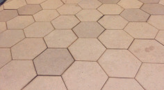 Laser Cut Wooden Honeycomb Floor Free Vector File, Free Vectors File