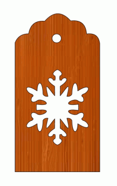 Laser Cut Wooden Snowflackes Locket Free Vector File