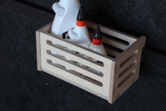 Laser Cut Wooden Storage Box 10mm Free Vector File