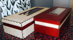 Laser Cutting Box Free DXF File